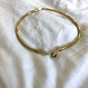 Gold Snake Choker